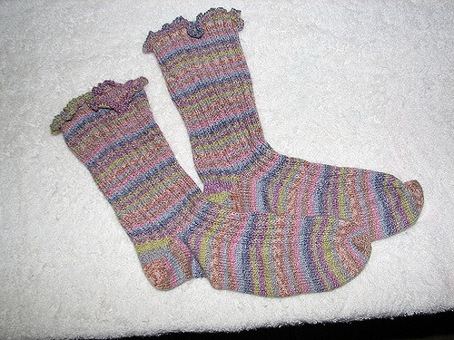 Beach Rib socks