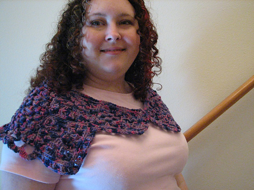 Crochet Squares shawlette
