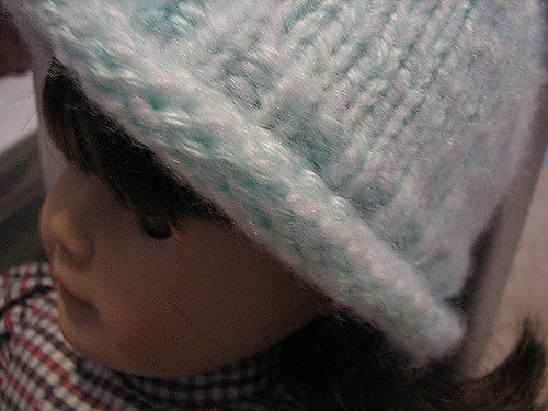 Fuzzy Baby hat