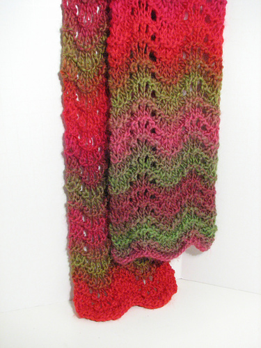 Feather and Fan Lorna Scarf